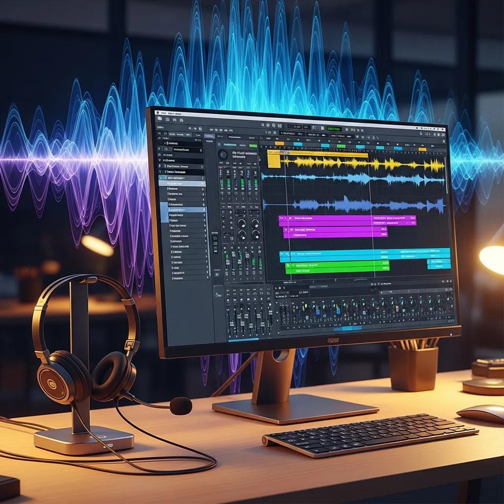 Professional phone setup illustrating custom on-hold messaging and audio branding