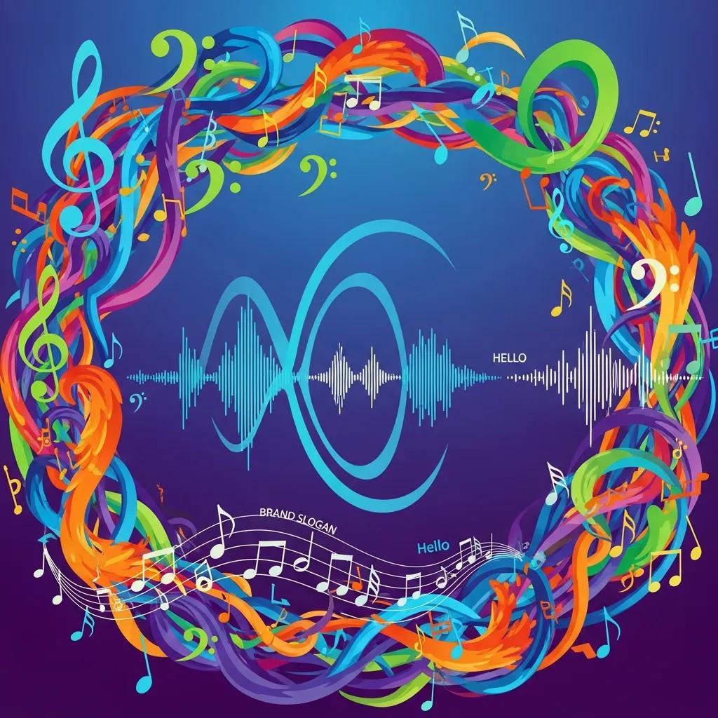 Visual overview of core elements that make up a sonic identity